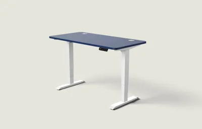Desktronic HomePro bureau Wit / Diepblauw / 140x70 cm