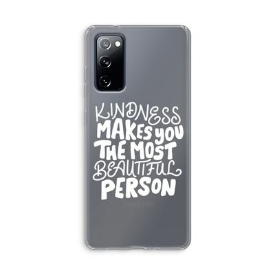 The prettiest: Samsung Galaxy S20 FE / S20 FE 5G Transparant Hoesje