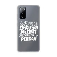 The prettiest: Samsung Galaxy S20 FE / S20 FE 5G Transparant Hoesje