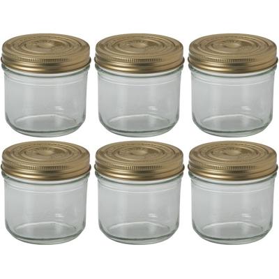 Weckpot/inmaakpot - 6x - met schroefdeksel - 500 ml - Le Parfait