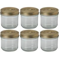 Weckpot/inmaakpot - 6x - met schroefdeksel - 500 ml - Le Parfait
