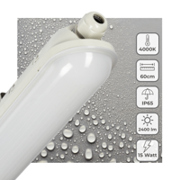 LED&apos;s Light Pro TL armatuur compleet 60 cm - Waterdicht - 2400 lm