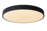Lucide UNAR - Plafonnière - Ø 49,5 cm - LED 3 StepDim - 1x36W 2700K - Zwart Lucide UNAR - Plafonnière - Ø 49,5 cm - LED 3 StepDim - 1x36W 2700K - Zwart