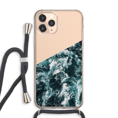 Zee golf: iPhone 11 Pro Max Transparant Hoesje met koord