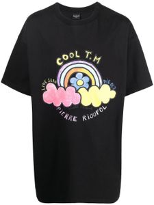 COOL T.M t-shirt Pierre Rioufol à coupe oversize - Noir