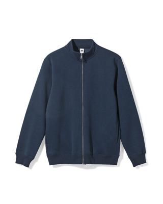HEMA Heren Sweatvest Nielson Donkerblauw (donkerblauw)