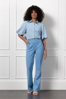 Flair bnd trousers - mid blue - 12926