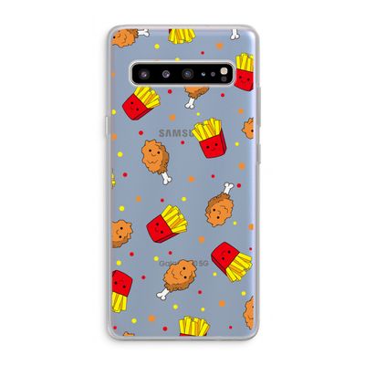 Chicken 'n Fries: Samsung Galaxy S10 5G Transparant Hoesje
