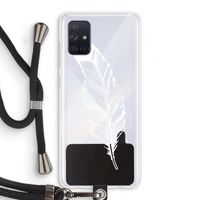 Pluim: Samsung Galaxy A71 Transparant Hoesje met koord Pluim: Samsung Galaxy A71 Transparant Hoesje met koord
