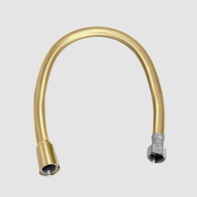 Flexibele Aansluitslang Clou 40 Cm Goud Geborsteld 2x 3/8” en 1x 1/2