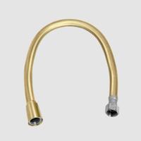 Flexibele Aansluitslang Clou 40 Cm Goud Geborsteld 2x 3/8” en 1x 1/2
