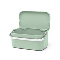 Brabantia sinkside aanrecht afvalbakje 1,8 liter jade green