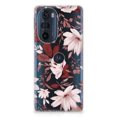 Smartphone hoesje Motorola Edge 30 Pro Watercolor Flowers