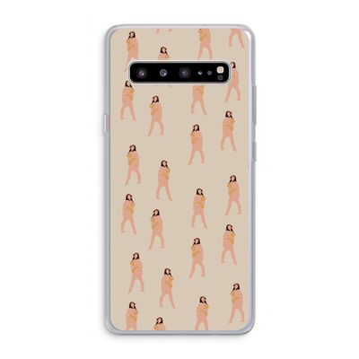 You're so golden: Samsung Galaxy S10 5G Transparant Hoesje