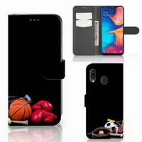 Samsung Galaxy A30 Wallet Case met Pasjes Sports