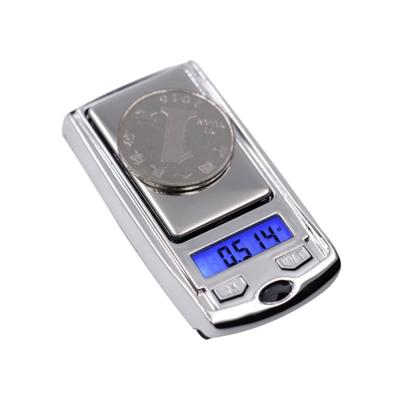 ATP136 Draagbare auto sleutels vorm Mini hoge precisie elektronische Diamond gouden sieraden schaal (0.01 g ~ 100 g) exclusief batterijen