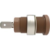 Schützinger DI SEB 7077 Ni / BR Veiligheids-inbouwbus Recht Bruin 1 stuk(s)