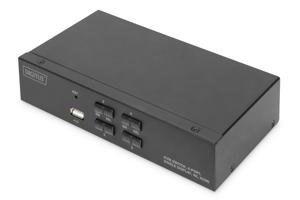 Digitus DS-12880 KVM-switch 4 + 1 poorten HDMI 3840 x 2160 Pixel