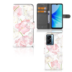 OPPO A77 5G | A57 5G Hoesje Lovely Flowers