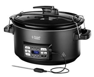 Russell Hobbs 25630-56 3in1 Slowcooker - Sous Vide-functie - Koken op lage temperatuur - Temperatuursonde Langzaam koken