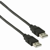 Nedis CCGP60000BK20 Usb 2.0-kabel A Male - A Male 2,0 M Zwart