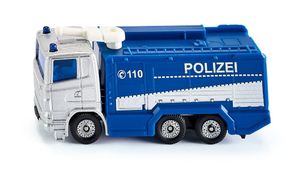 Siku Scania Polizei waterkanon vrachtwagen 8,4 cm blauw (1079)