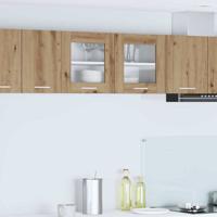 Hangkast Riga Ambachtelijke Eik en Wit 80 x 31 x 40 cm Hangkast Riga Ambachtelijke Eik en Wit 80 x 31 x 40 cm