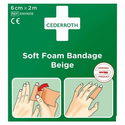 Cederroth Soft Foam Bruin 6cmx2,0m 51011019
