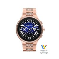 Horlogeband Smartwatch Michael Kors MKT5147 Staal Rosé 22mm - thumbnail