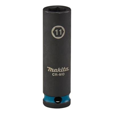 Makita E-16287 Impact Black Krachtdop 3/8" lang | 11 mm