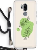 Beleaf in you: LG G7 Thinq Transparant Hoesje met koord