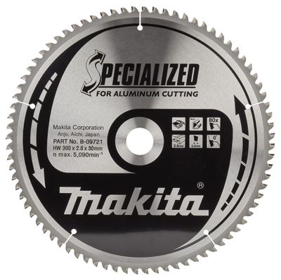 Makita Zaagb Alu 300x30x80T 0G - B-09721
