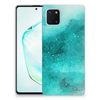 Smartphone hoesje Samsung Galaxy Note 10 Lite Painting Blue