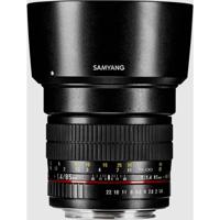 Samyang 85mm f/1.4 IF MC Aspherical MILC Telelens Zwart - thumbnail