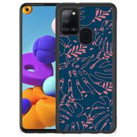 Samsung Galaxy A21s Skin Case Palm Leaves