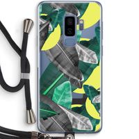 Fantasie jungle: Samsung Galaxy S9 Plus Transparant Hoesje met koord