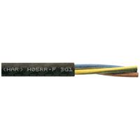 Faber Kabel 050025 Rubberkabel H05RR-F 3 x 1.5 mm² Zwart per meter - thumbnail