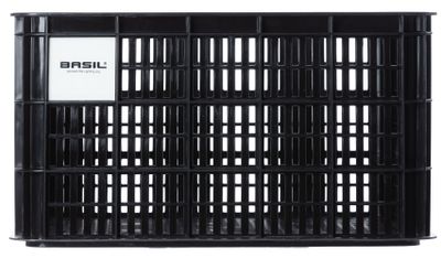 Basil fietskrat l - groot - 40 liter - zwart
