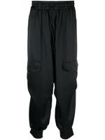 Y-3 pantalon fuselé à poches cargo - Noir