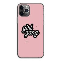 Girl Gang: iPhone 11 Pro Transparant Hoesje