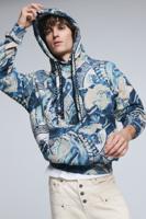 Mozaïek sweatshirt - BLUE - M