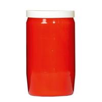 Grafkaars/gedenklicht - rood - 6 x 10 cm - 9 dagen brandtijd