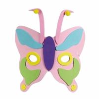 Vlindermasker voor kinderen - Mix keuren - verkleden - 18 cm - carnaval - dieren Vlindermasker voor kinderen - Mix keuren - verkleden - 18 cm - carnaval - dieren
