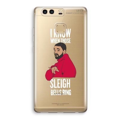 Sleigh Bells Ring: Huawei P9 Transparant Hoesje