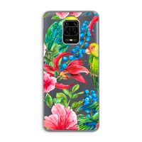 Papegaaien: Xiaomi Redmi Note 9 Pro Transparant Hoesje