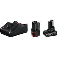 BOSCH PROFESSIONAL startset 1x GBA 12V 2.0Ah + GBA 12V 4.0 Ah + GAL 12V-40