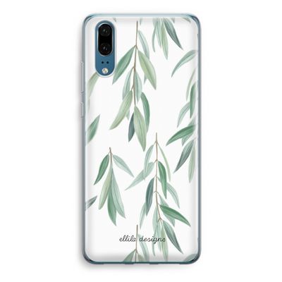 Branch up your life: Huawei P20 Transparant Hoesje