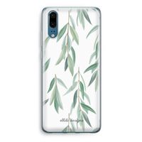 Branch up your life: Huawei P20 Transparant Hoesje