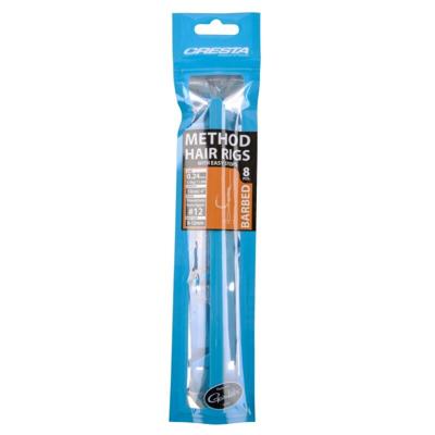 Cresta Cresta Method Rigs + Stop #12-0,24mm Barbed