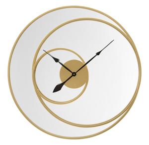 WANDSPIEGEL MET KLOK CM Ø 90X5,5